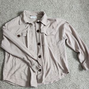 Hippie Rose Soft Pink Knit Top